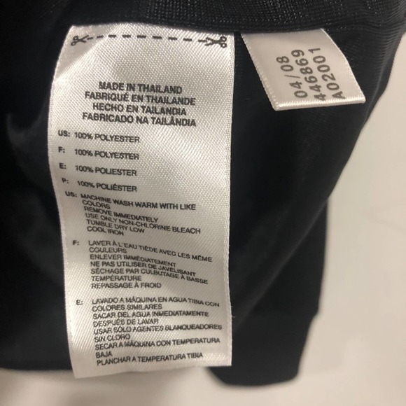 Adidas black three stripe full zip track jacket Men’s XL - Picture 5 of 9